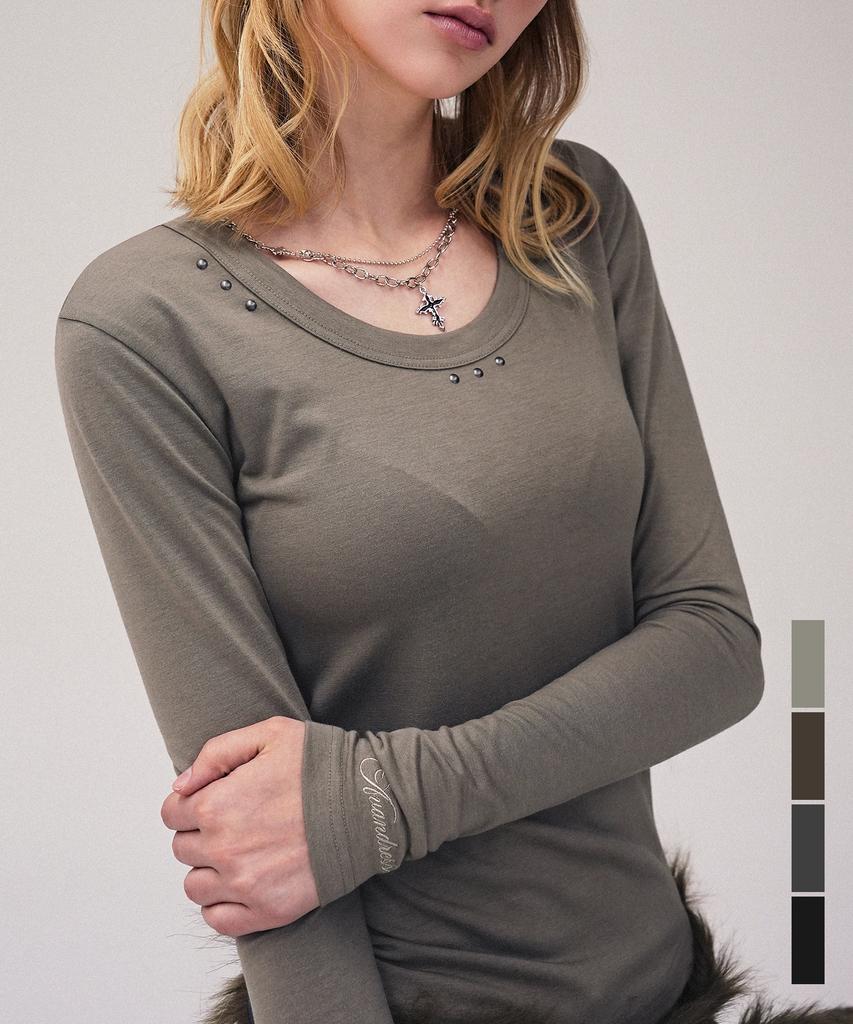 AVANDRESS Glow Stud Tee_4Colors