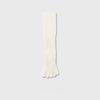 High Quality Women's Solid Color Knee High Anti-Slip Socks  Athletic for Yoga, Pilates & Fitness, Breathable Five Toes