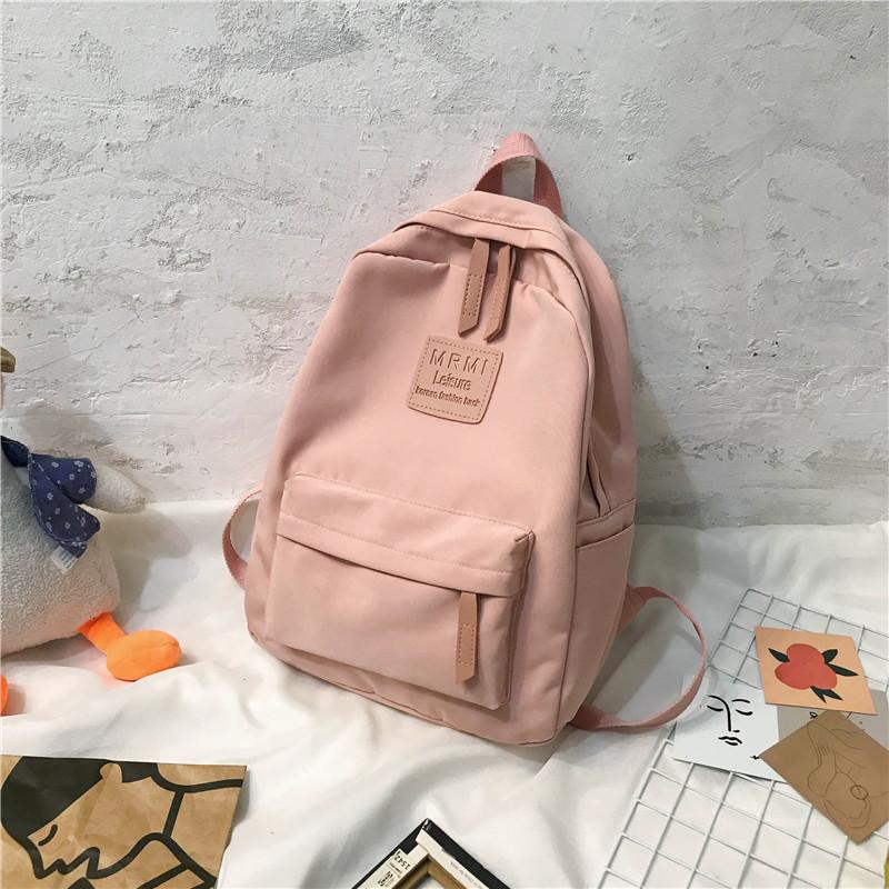 Nylon Backpack For Men Junior High School Students School Bag For Women Large Capacity Outdoor Backpack For High School Students