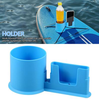 1 st Multifunctionele Kajak Bekerhouder Paddleboard Bekerhouder Telefoonhouder Waterbekerhouder Drankbekerhouder Schip Beker Vaste Beugel