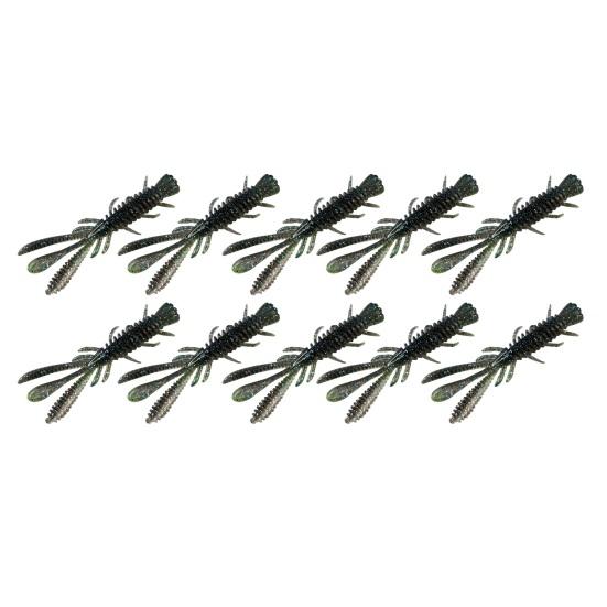 

10 шт. 7 см/2,45 г Зручна реалістична приманка з високою еластичністю М’яка приманка М’яка штучна приманка для окуня для прісноводної морської води