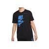 Nike Creative Print Short Sleeve T-Shirt Men Tops Black DM6378-010