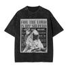 Sliver Mask Król Baldwin IV Nadruk Graficzny Koszulka Damska Unisex Vintage Sprana Bawełna Letnia Nowa Koszulka Codzienna Oversize Streetwear Top