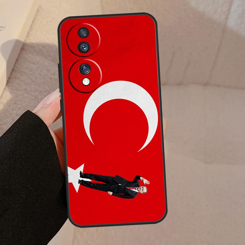 

Turkey Recep Tayyip Erdogan For Honor Magic 8 7 6 5 Lite Case For Honor 400 Pro 200 50 70 90 X8c X8b X9d X9b X9c Win RT Honor 70 Lite