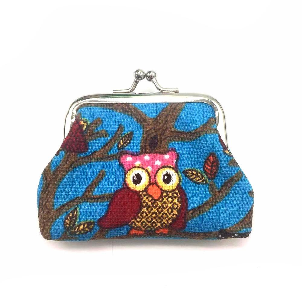

Новый женский стиль леди маленький кошелек Hasp сова кошелек клатч сумка L