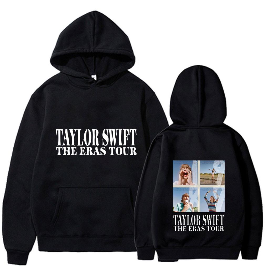 Fashion Casual Long Sleeved  Letter Printing Loose Plush Pullover With Rope Hoodie
