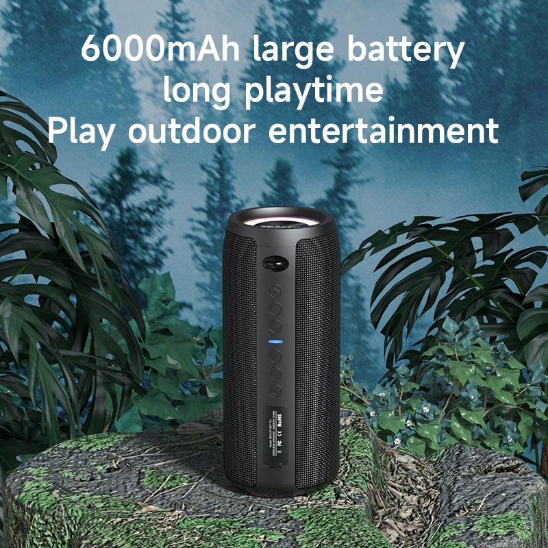 Zealot-S51Pro Altoparlante Bluetooth ad Alta Potenza 40W Altoparlante Bluetooth Stereo 3D con Bassi Altoparlante Bluetooth Portatile IPX5 Impermeabile Adatto TWS Boom Box