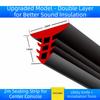 Sound Dampening Dashboard Seal Strip Rubber Material Noise Reduction Trim  Windshield Seam