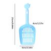 Cat Scooper For Litter Box Cute Thickened Hollow Litter Scoop Poop Sifting Ergonomic Sifter For Homes Pet Stores Living Rooms