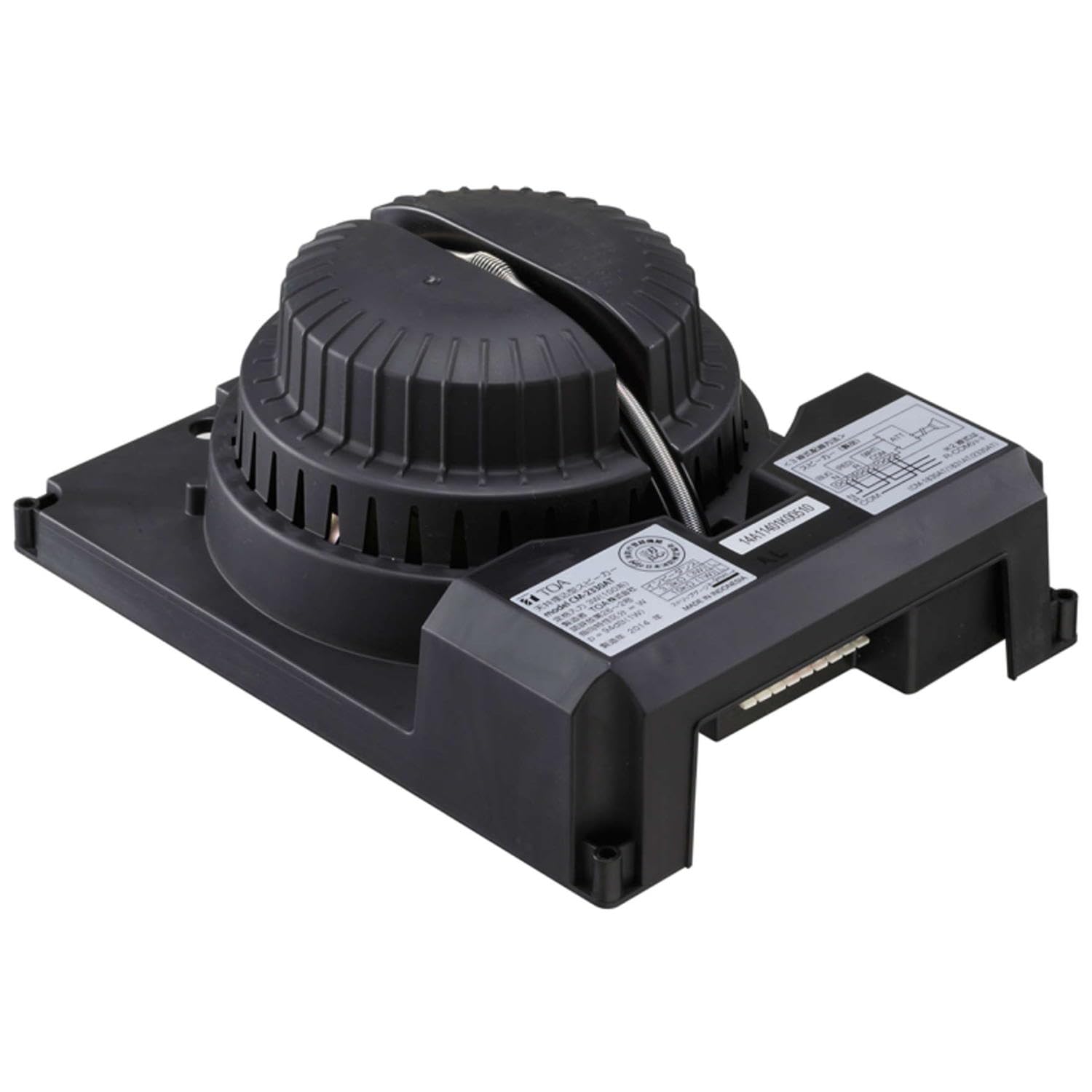 

TOA 3 Вт Раздельный потолочный динамик с аттенюатором CM-2330AT чёрный