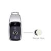 GLC GLB 14mm Auto Fernbedienung Schlüssel Aufkleber Aluminium Emblem Decal Für Mercedes Benz AMG Smart W205 C300 W203 W206 W108 W124 W126 W140 W