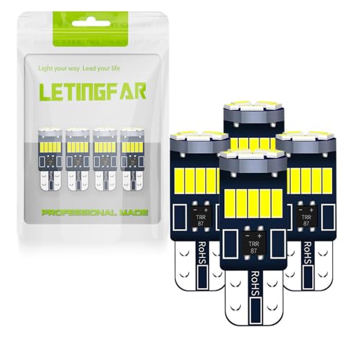 

T10 светодиодный белый супер яркий габаритный фонарь T10 светодиодный встроенный компенсатор 5 Вт 15 шт. 4014 светодиодный элемент соответствует техосмотру транспортного средства 12 В светодиодный белый комнатный фонарь