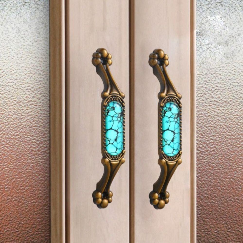 4 Pcs Hardware Accessories Vintage Furniture Handles Zinc Zinc Zinc Alloy Drawer Pulls  Drawer