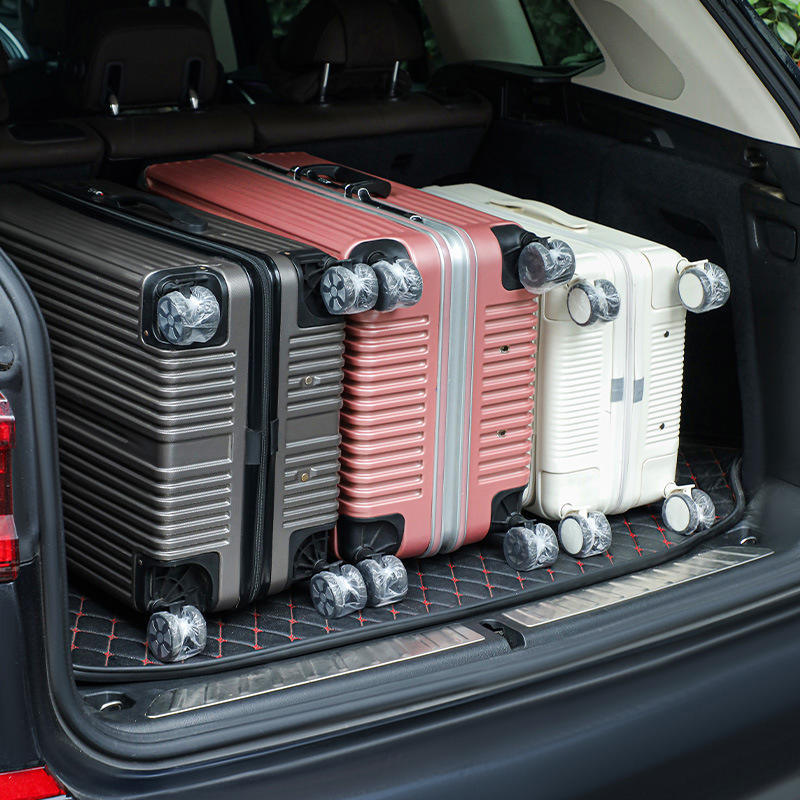 50/80pcs Dustproof Suitcase Protectors Luggage Wheels Cover Dust Film Office Chair Wheel Protector Cover Multipurpose Microphone Elastic Sleeve