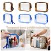 Multipurpose PVC Transparent Cosmetic Bag Waterproof Storage Storage Bag Large Capacity Makeup Beauty Case for Women & Men