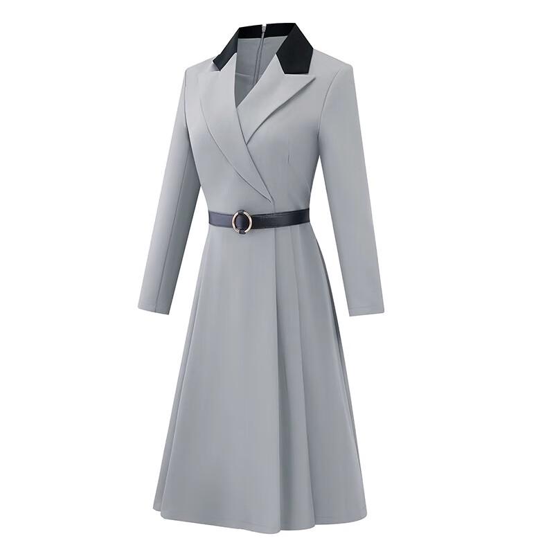 Trolman A-Line Professional Midi Dress