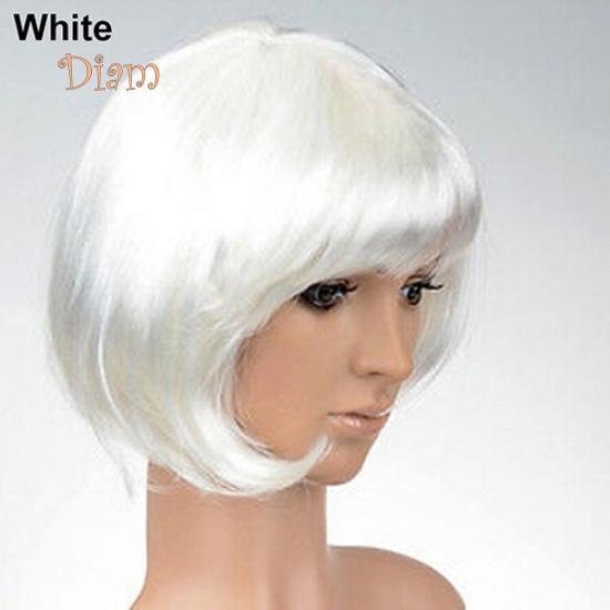 

Цветные парики для косплеев и вечеринок белый