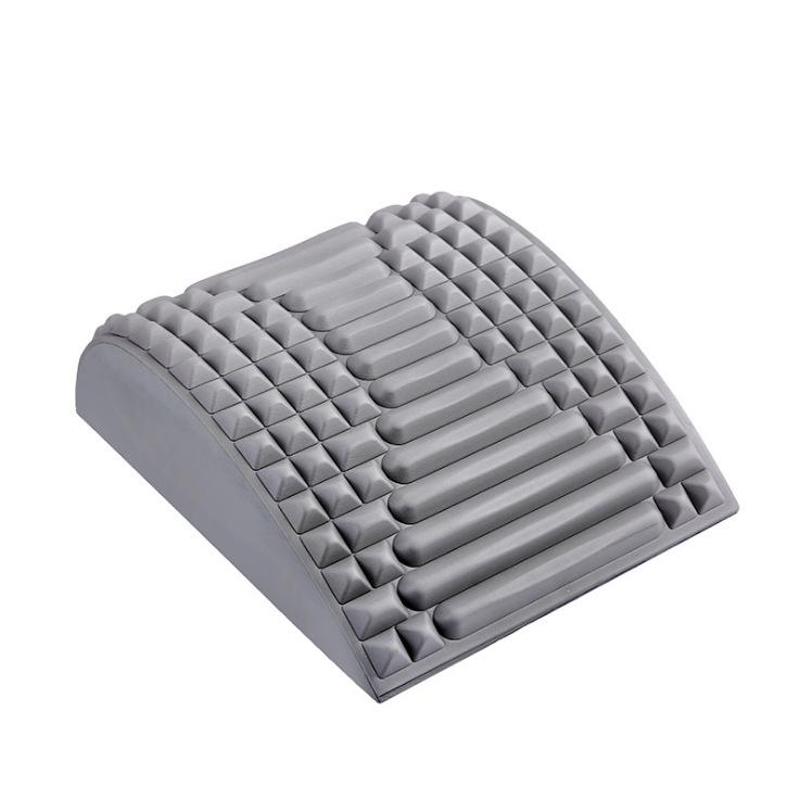 Ergonomic Lumbar Support Pillow with Back Stretcher and Posture Corrector - Available In Blue, Pink, and Gray