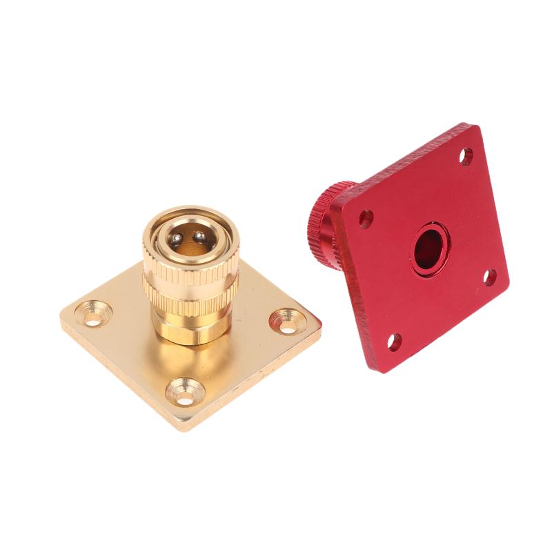1/4 Quick Connect Aluminum Wall Mount Bracket Colorful Wall Holder For Car Wash Foam Cannon Bottle Storage Fixed Support Stand