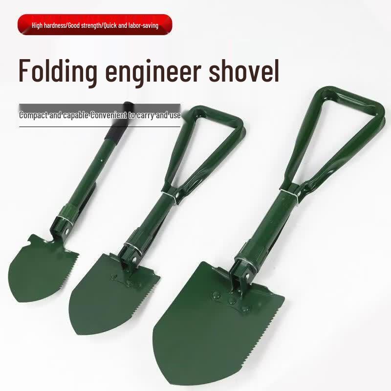 Portable Folding Military Shovel & Hoe