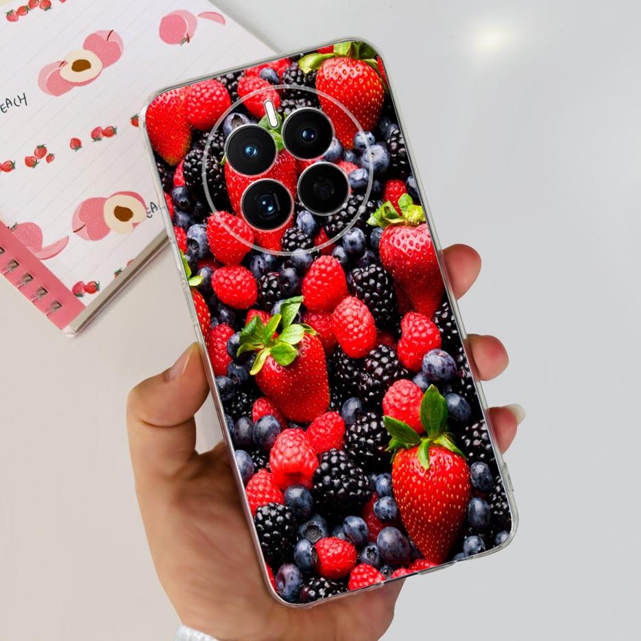 For Huawei Mate 50 Pro Case Stylish Butterfly Flowers Soft Slim Fundas Phone Case For Huawei Mate 50 Mate50 Pro Back Cover Coque