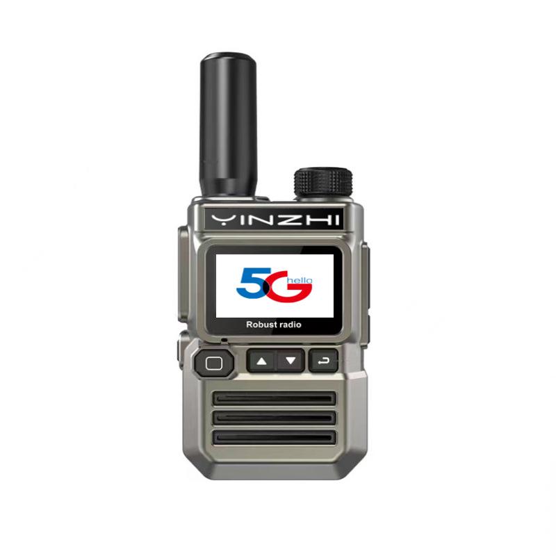 National Walkie-Talkie 5000km 5G/4G SIM High-Power Handheld Transceiver for Fleet, Hotel, or Construction
