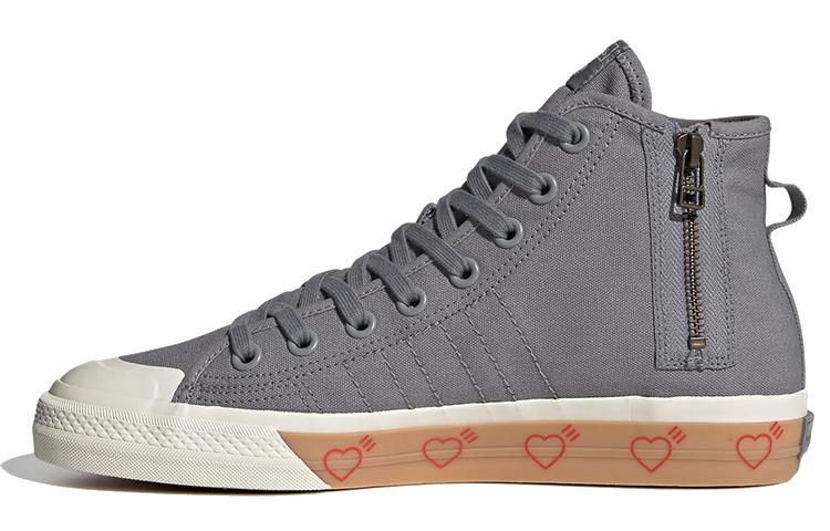 Nizza Human Made x Nizza Adidas Originals High  Серый  FY5187 36⅔