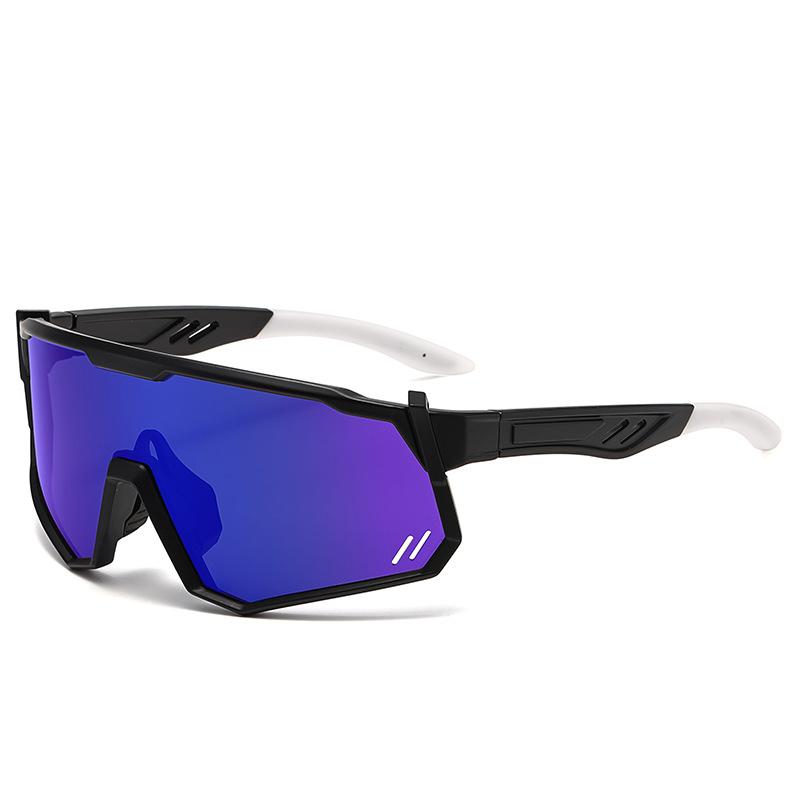 Bicycle sunglasses women's outdoor riding one-piece sunglasses men