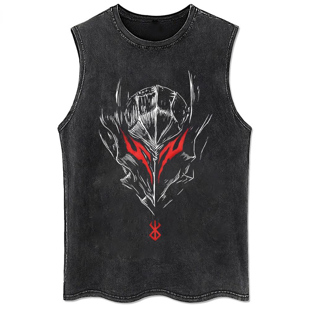 Men Harajuku Black Washed T-Shirt Hip Hop Streetwear Japan Anime Graphic Cotton Casual Tshirt Summer Short Sleeve Tops T Shirt