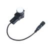 Auto Parking Sensor Hole 16.5Mm 18.8Mm Car Ultrasonic Assist System Front Back Cable Long 0.1M Reversing Radar Detector