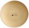 Ippinsha Gyutto Runde Platte Durchmesser 160 x 47518 Onigiri-san S, 39mm, Elfenbein,