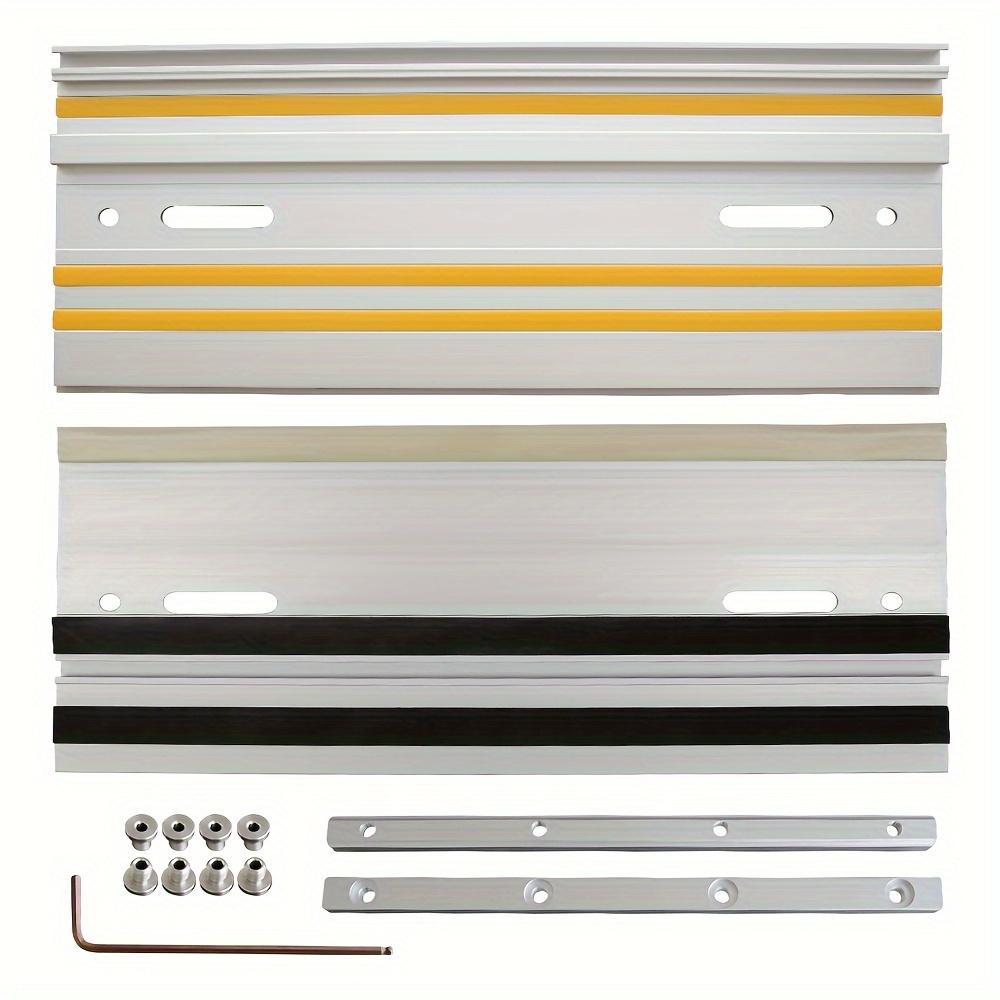 

Комплект соединителей направляющей рельсовой пилы Allsome для деревообработки Более длинные пропилы для направляющих пил Makita Festool Совместимость с системой направляющих рельсовых пил Makita Festool 2x15.75inch