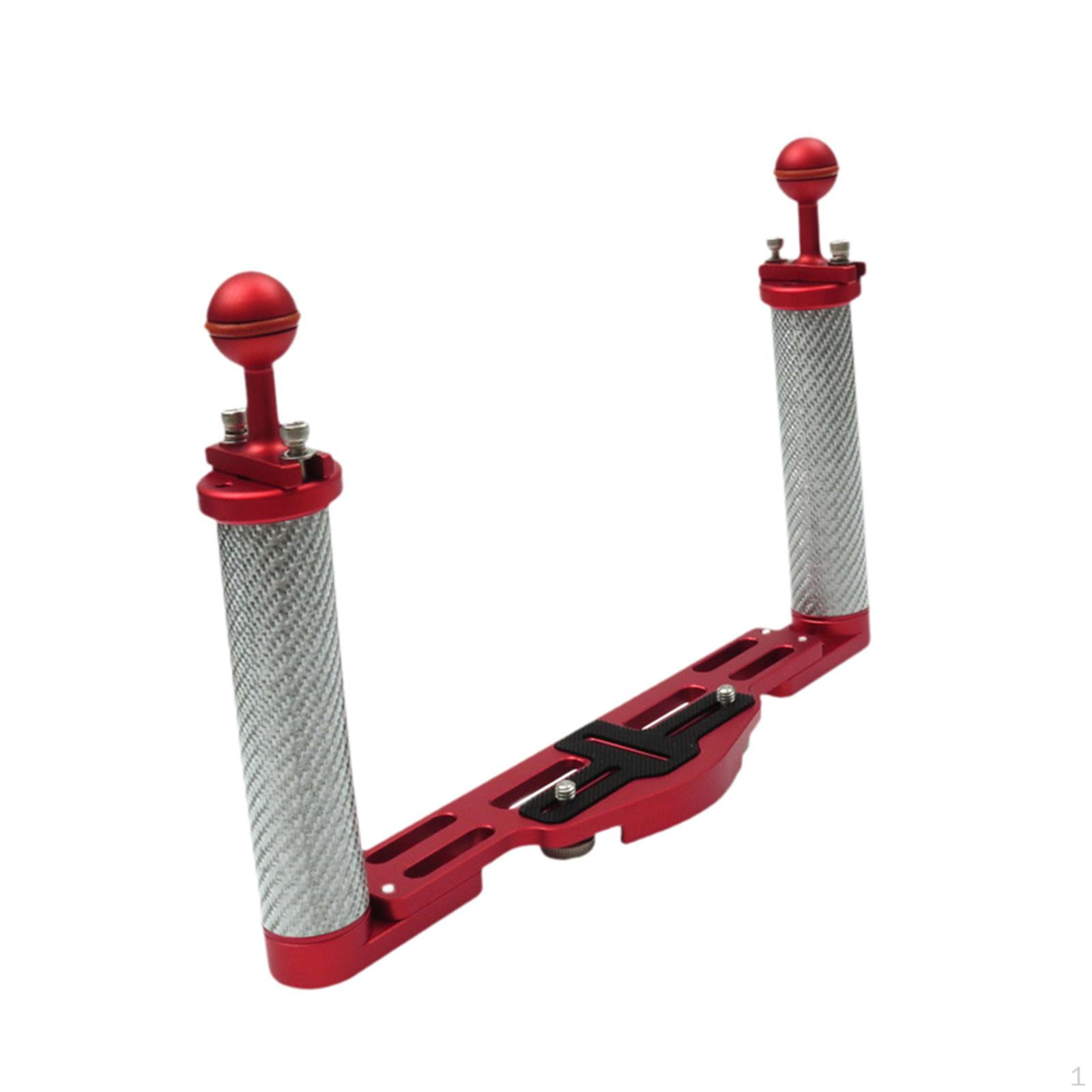 

Ручной стабилизатор для подводного лотка для камеры с рукояткой и аксессуарами Holder Rack