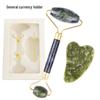Jade Gua Sha Facial & Body Roller Massager for Full Meridian Scraping Massage.