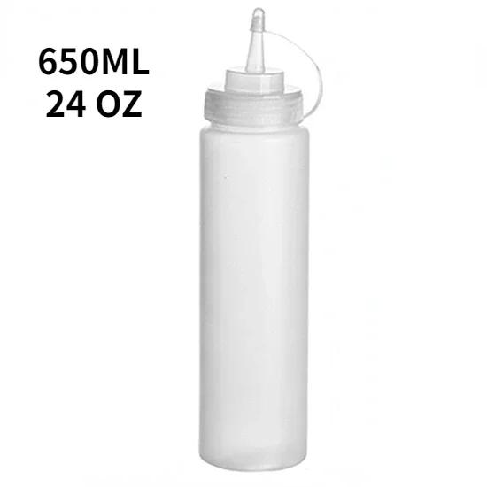 Butelki do wyciskania na przyprawy 250ML/360ML/450ML/650ML/800ML na keczup, musztardę, majonez, ostre sosy, butelki na oliwę z oliwek, gadżet kuchenny