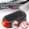 Winter Driving Safety Gadget Portable Solar Car Windshield De-Icer with USB Output, Electromagnetic Molecular Anti-Freeze Vehicle Antifreeze