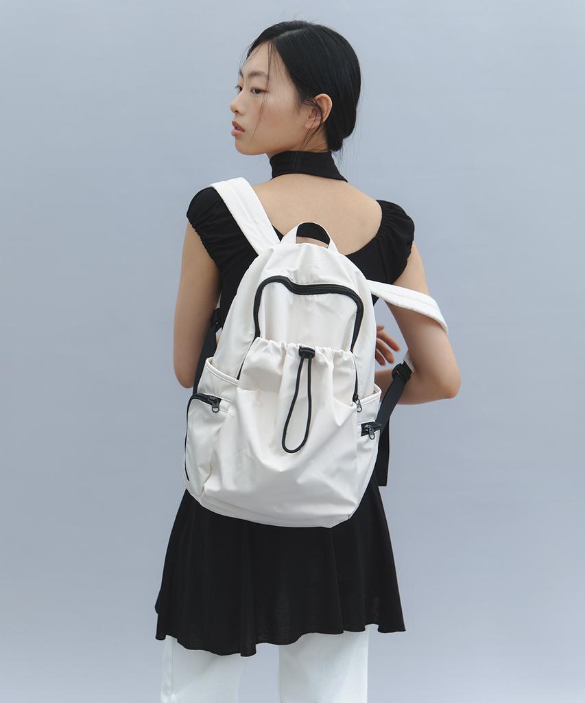 Andl Shade String Backpack - Ivory