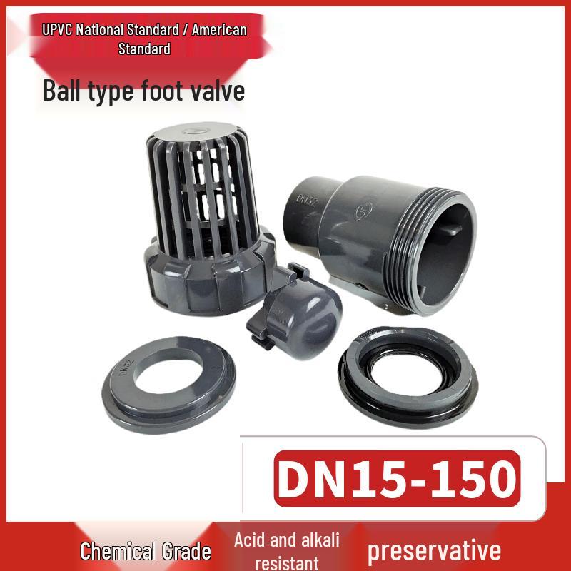 Diannan PVC/UPVC Water Pump Bottom Check Valve