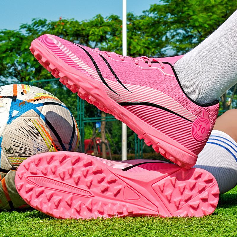 New Professional Football Shoes Men and Women Teenagers TF Broken Nails AG Long Nails Lightweight Wear-resistant Competition Training Shoes