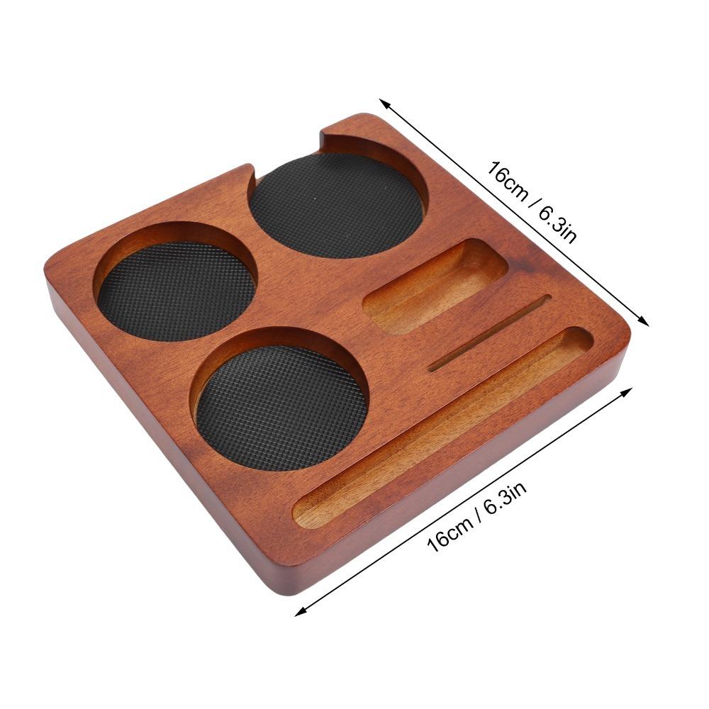 Anti Slip Base Coffee Tamping Station Home Barista