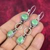 Green Chalcedony 925 Solid Sterling Silver Earrings, Handmade Gemstone Earrings Jewelry, Gifts For Wife Brand New Earrings