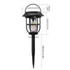 3 Modes Warm Solar Wall Lamp Outdoor Garden Courtyard Waterproof Decoration Street Light Human Body Induction Warm Light Lantern