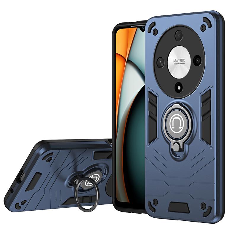 For Honor X9B X9C X50 Luxury New Armor Magnetic Shockproof Case For Honor X50 Camera Lens Protective Phone Cover For Honor X9C
