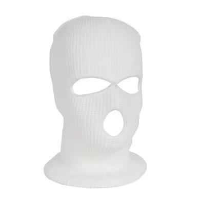 

Winter Men Hat Army Tactical Mask 3 Hole Full Face Mask Ski Mask Winter Cap Balaclava Motorbike Motor Bicycle Helmet Full Helmet белый