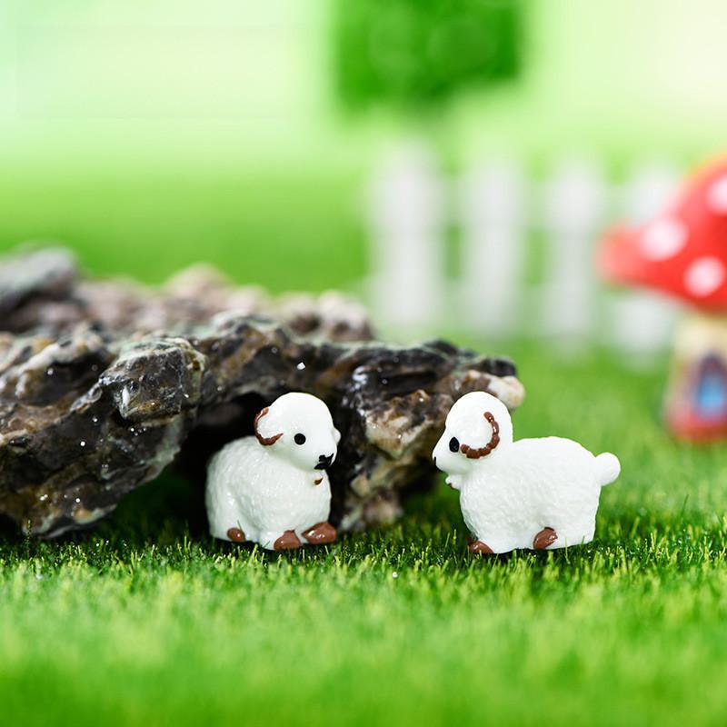 Cute Cartoon Sheep Decoration Ideal For Crafting Resin Art Projects And Mini Landscapes