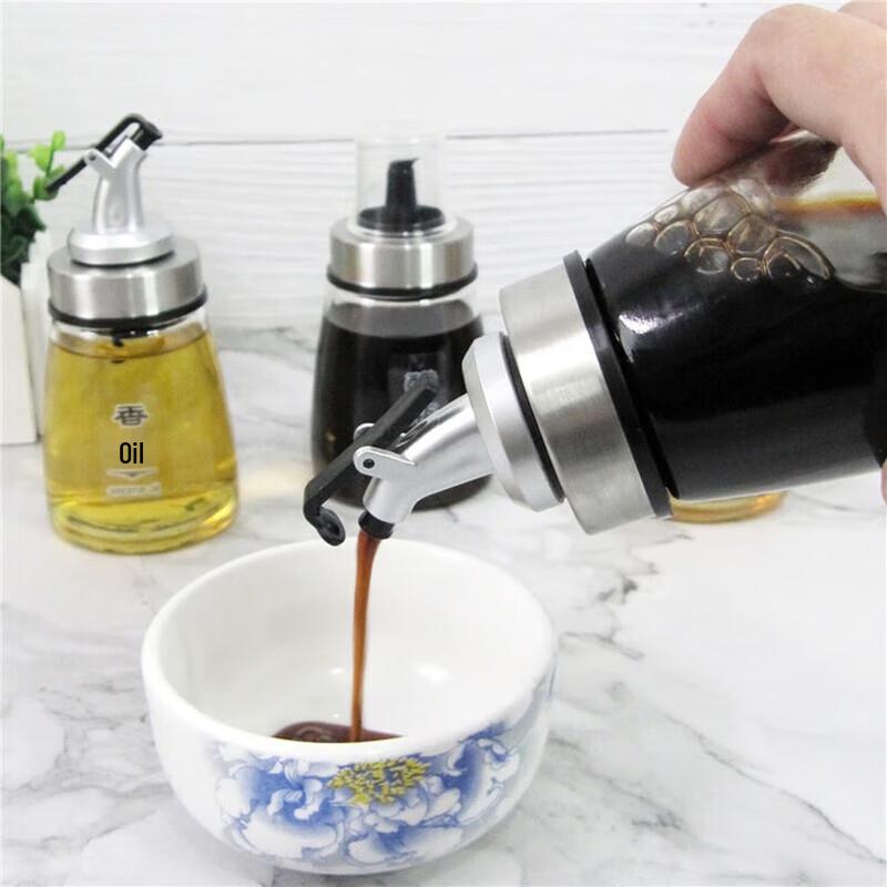 Junchu Commercial Glass Seasoning Set