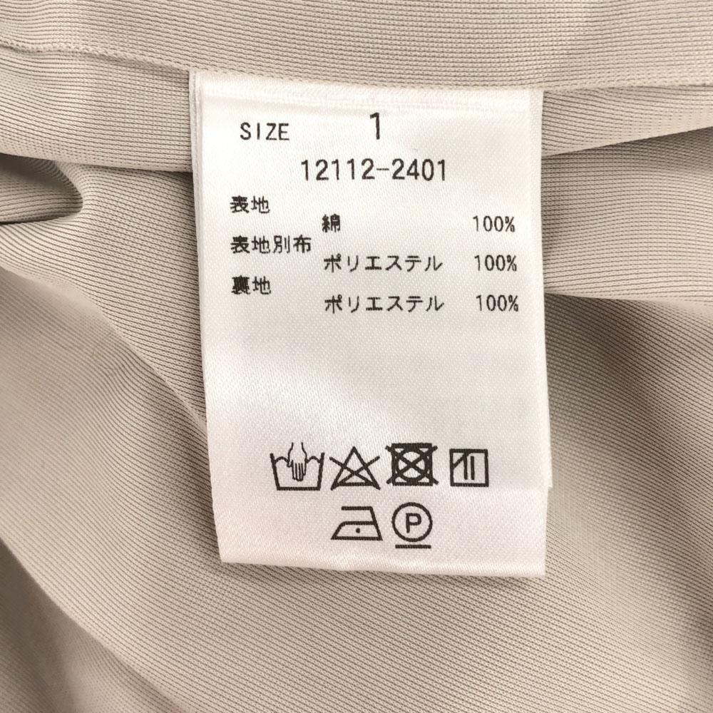 CLANE Made In Japan Short Sleeve Design One Piece 1 Switching Back Zipper Women Used