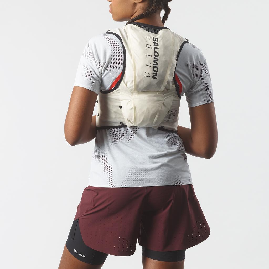 Salomon Letter Series Short Sleeve Vest Women tops White LC2533000