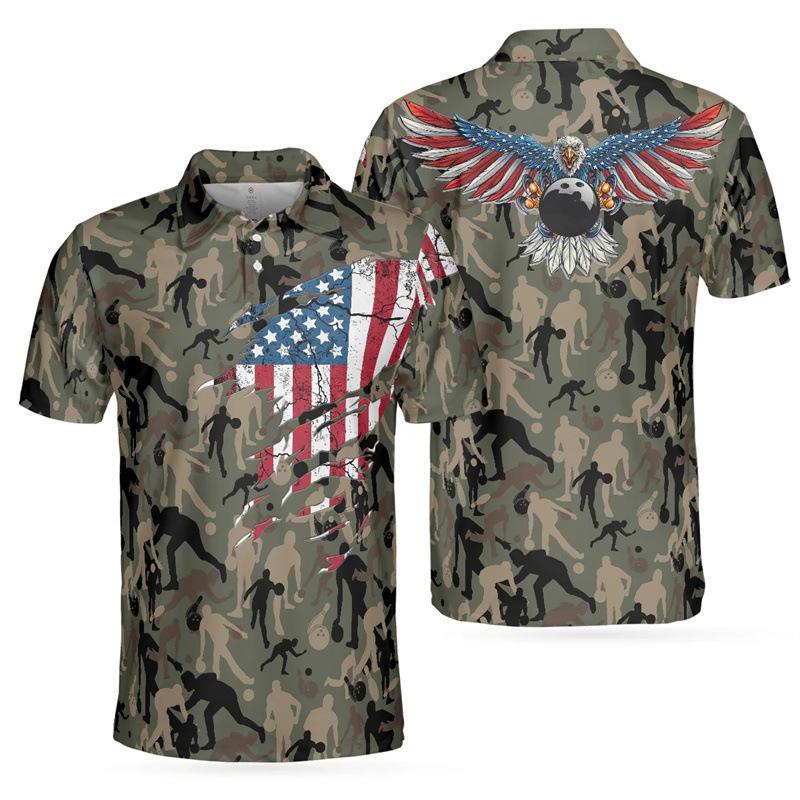 Trendy essential! Floral print short sleeve polo shirt, casual and versatile.