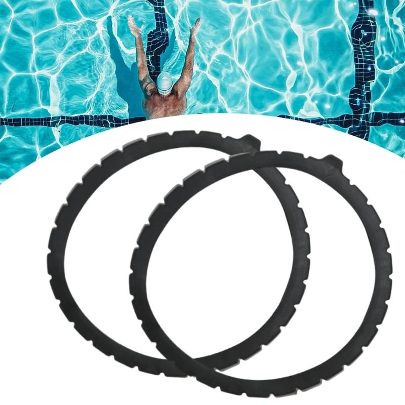 Pack of 2 High Performances Tires for Above Ground Pool Cleaners 360455 Efficient Pool Cleaning Systems Accessories